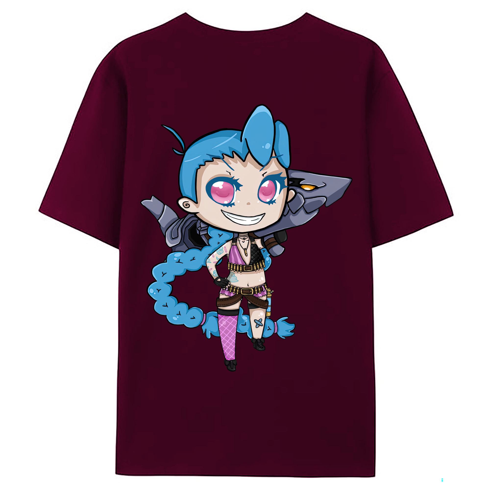 （画像用） リーグ・オブ・レジェンド League of Legends LOL レディース半袖Tシャツ(バックプリント)